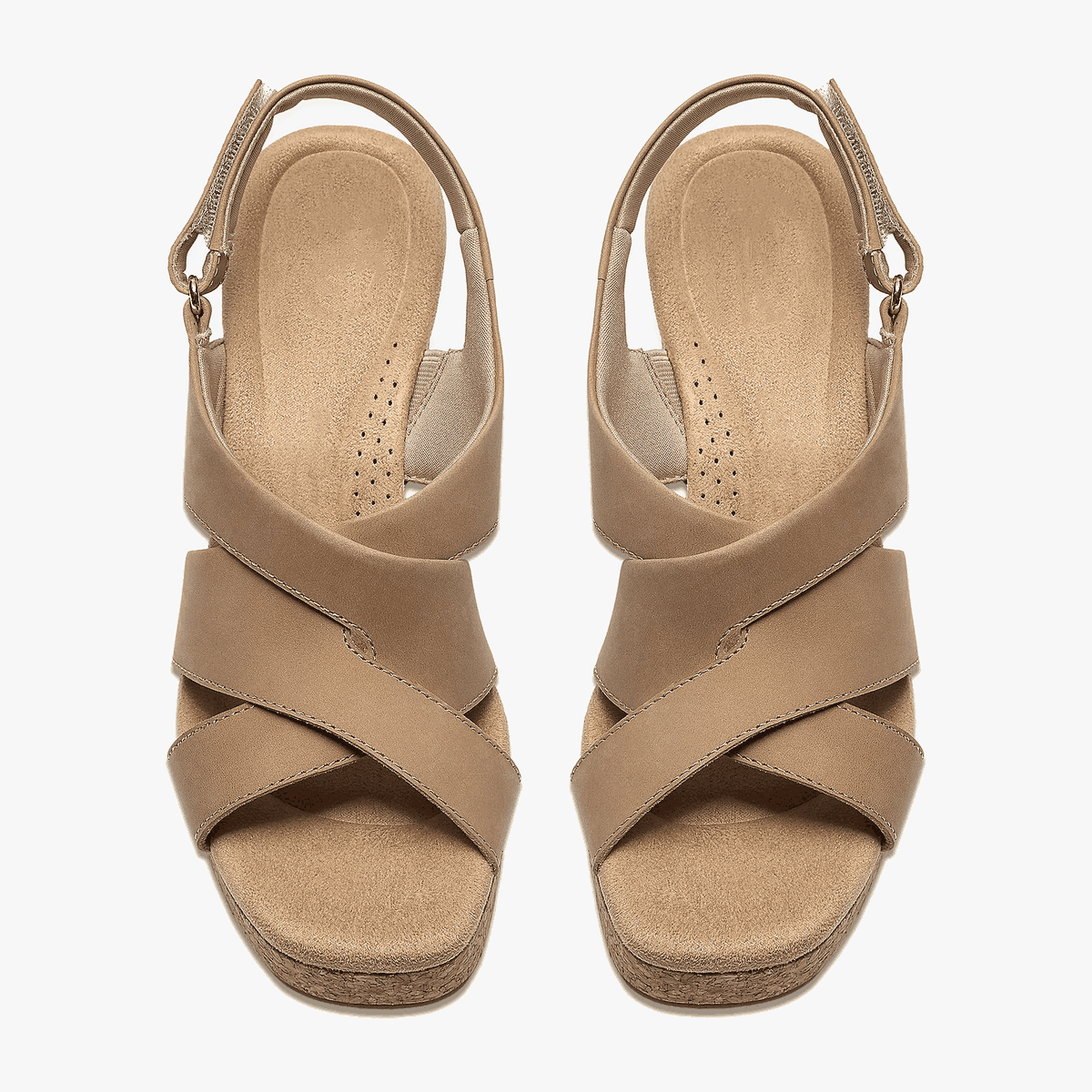 Limited Time Last Day 50% OFF - Women’s Comfort Cork Wedge Sandals